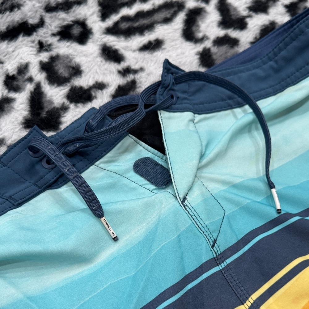 O'Neill Multicolor Striped Board Shorts - Picture 5 of 6